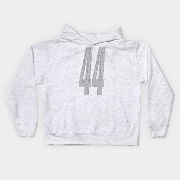 Boston's Basketball History of 44 Kids Hoodie by AVOOCADOO